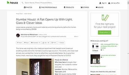 Houzz 2019 - Once in a Blue Moon